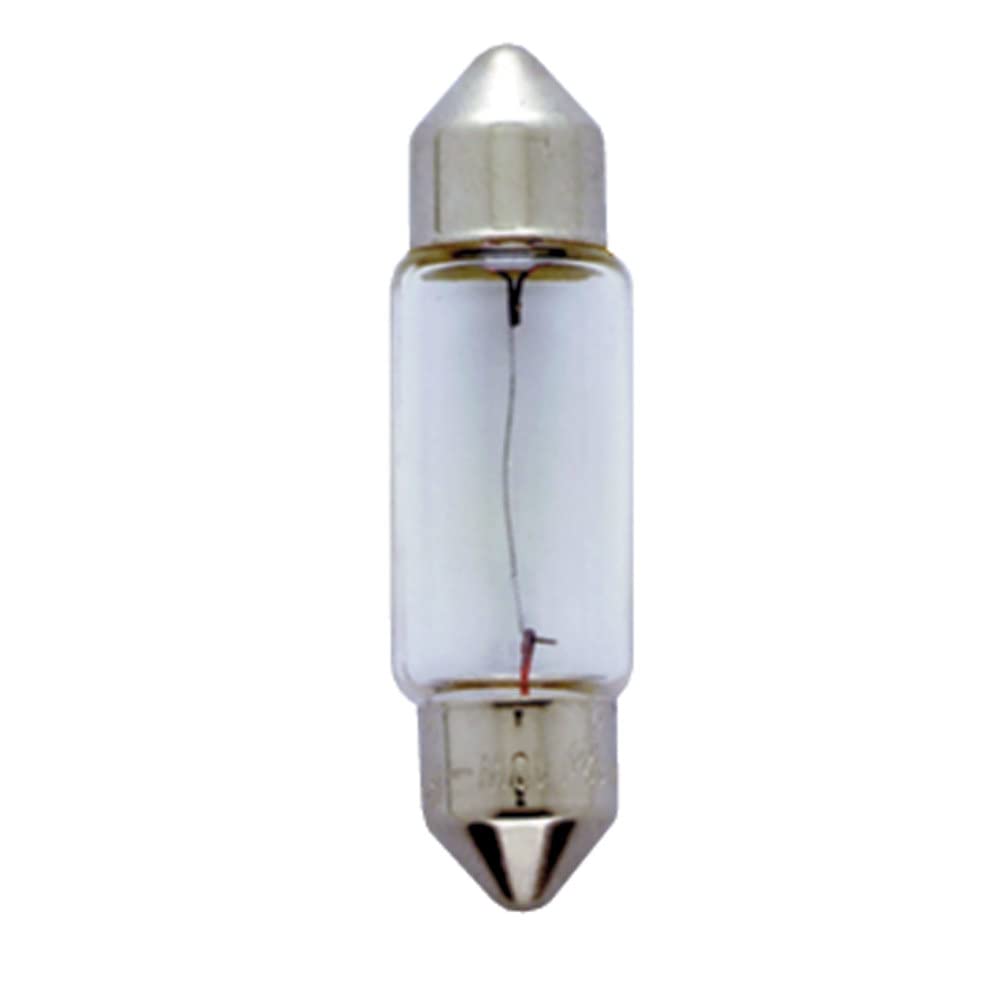 Perko 12V Festoon Bulb, 15 Watt, 0.97 Amp, Model 0070DP1CLR, Multicoloured