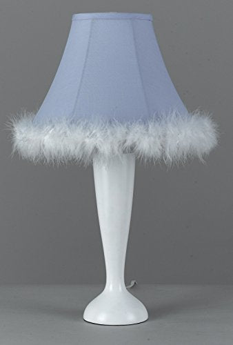 Cal Lighting Bo-5689 Kids Korner One Light Table Lamp From Maid Collection In White Finish, 12.00 Inches