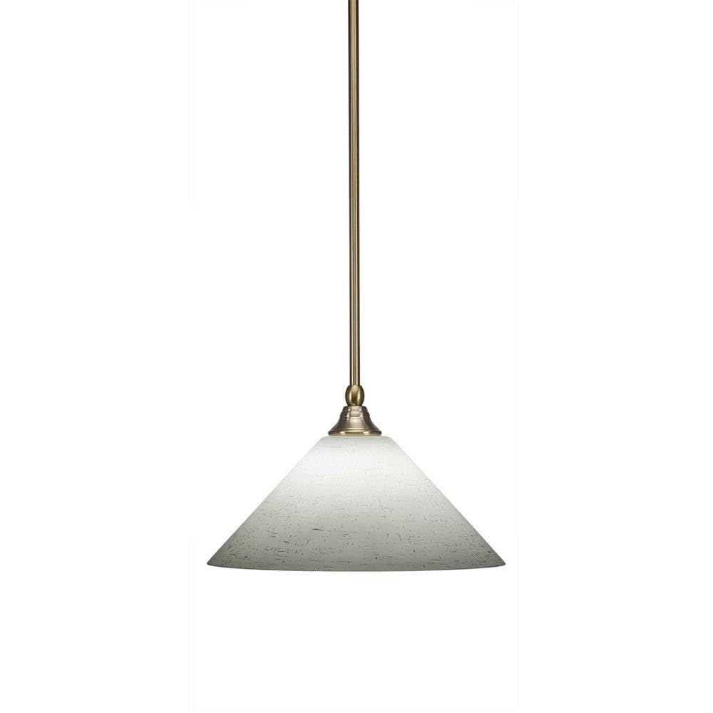 Toltec Lighting 23-Nab-316 Any 3 Light Stem Mini Pendant 12&quot; White Muslin Glass