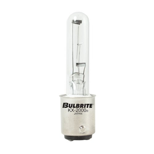 Bulbrite Kx60Cl/Dc 60 Watt Dimmable Kx 2000 Krypton/Xenon T3 Dc Bayonet Base Clear 10 Ct