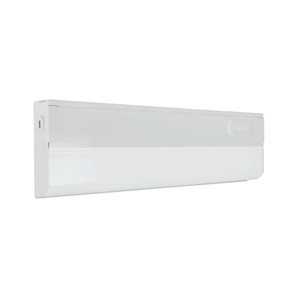 Nicor Lighting 12” Led Direct Wire Under Cabinet Light - Dimmable Undercounter Led Lights For Kitchen - Selectable Cct 2700K-5000K, 340-360 Lumens, 5W - Ucb Series Hardwired Under Cabinet Lighting