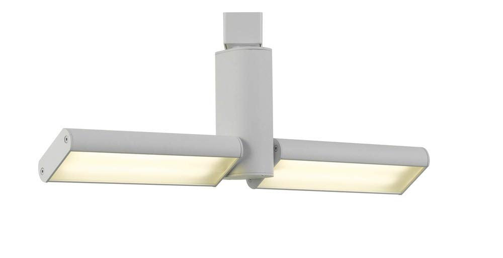 Cal Lighting HT-634-2-WH One Light Track Fixture from Led Track Collection,White,6.75x2.40x15.40