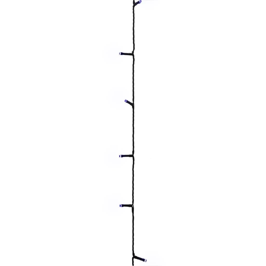 vidaXL LED String Lights, 150 LEDs, Blue, 49.2 ft, PVC, Model 343200