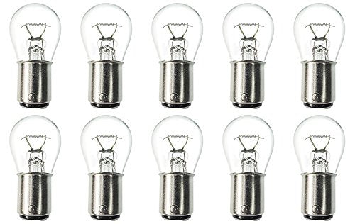 CEC Industries 7439 Bulbs, 24V 20W, BA15d Base, S-8 Shape, Box of 10