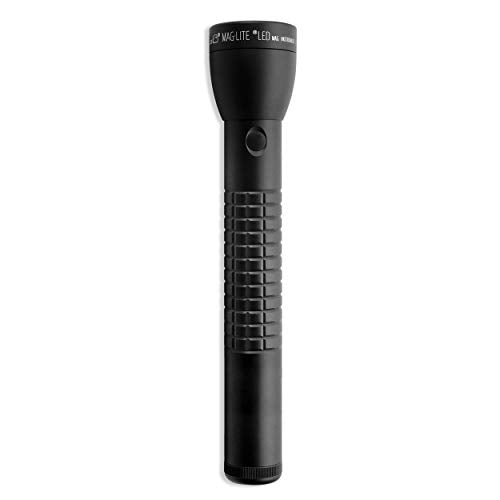 Maglite Ml300Lx Led 3-Cell D Flashlight, Matte Black