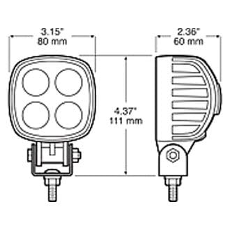 Peterson Mfg Peterson Manufacturing V913Mv Led Work Light