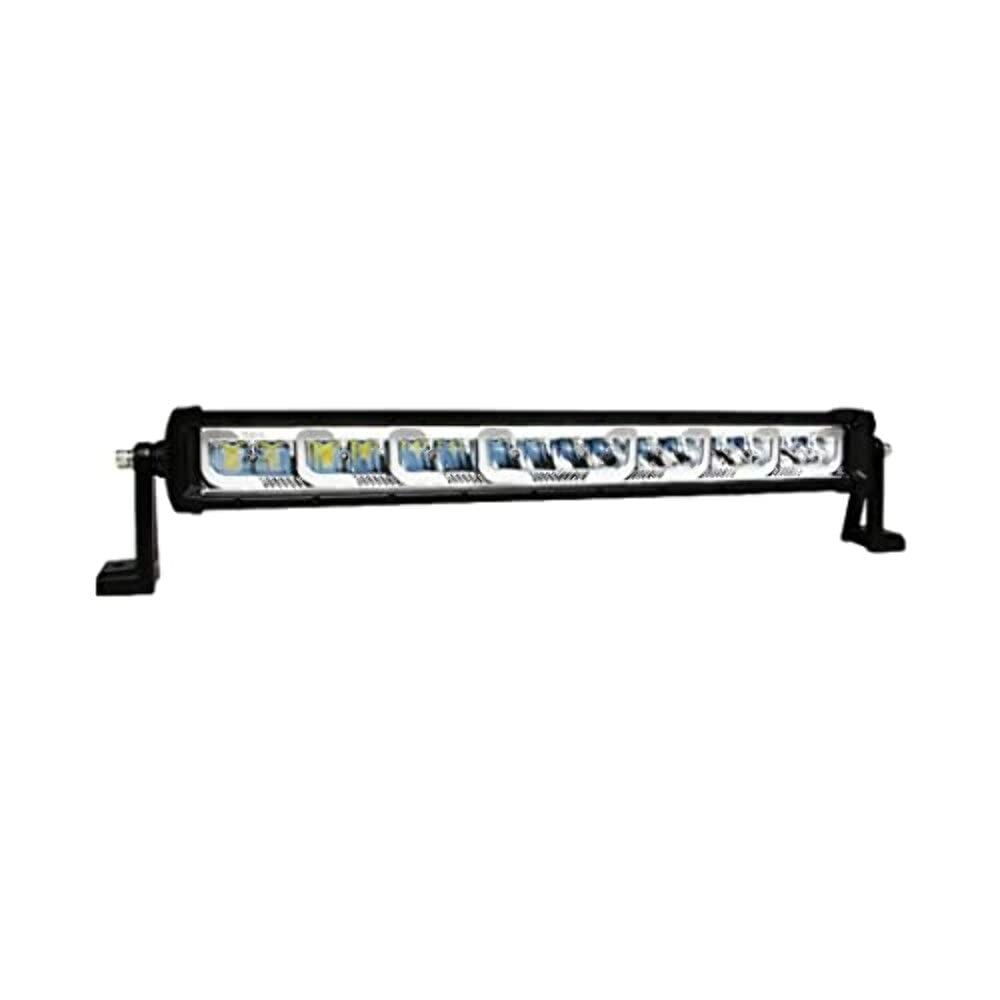 Trailfx 22 Inch LED Light Bar, 128W, 11,520 Lumens, OSRAM Chips, Aluminum, Clear, Model 22SRSAUX