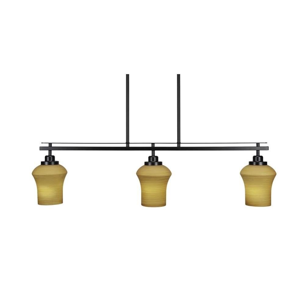 Odyssey 3 Light Island in Matte Black (2636-MB-680)