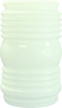 Polymer Products 3201-50530 cylinder 55 in White Acrylic Jelly Jar Replacement globe- Pack Of 6