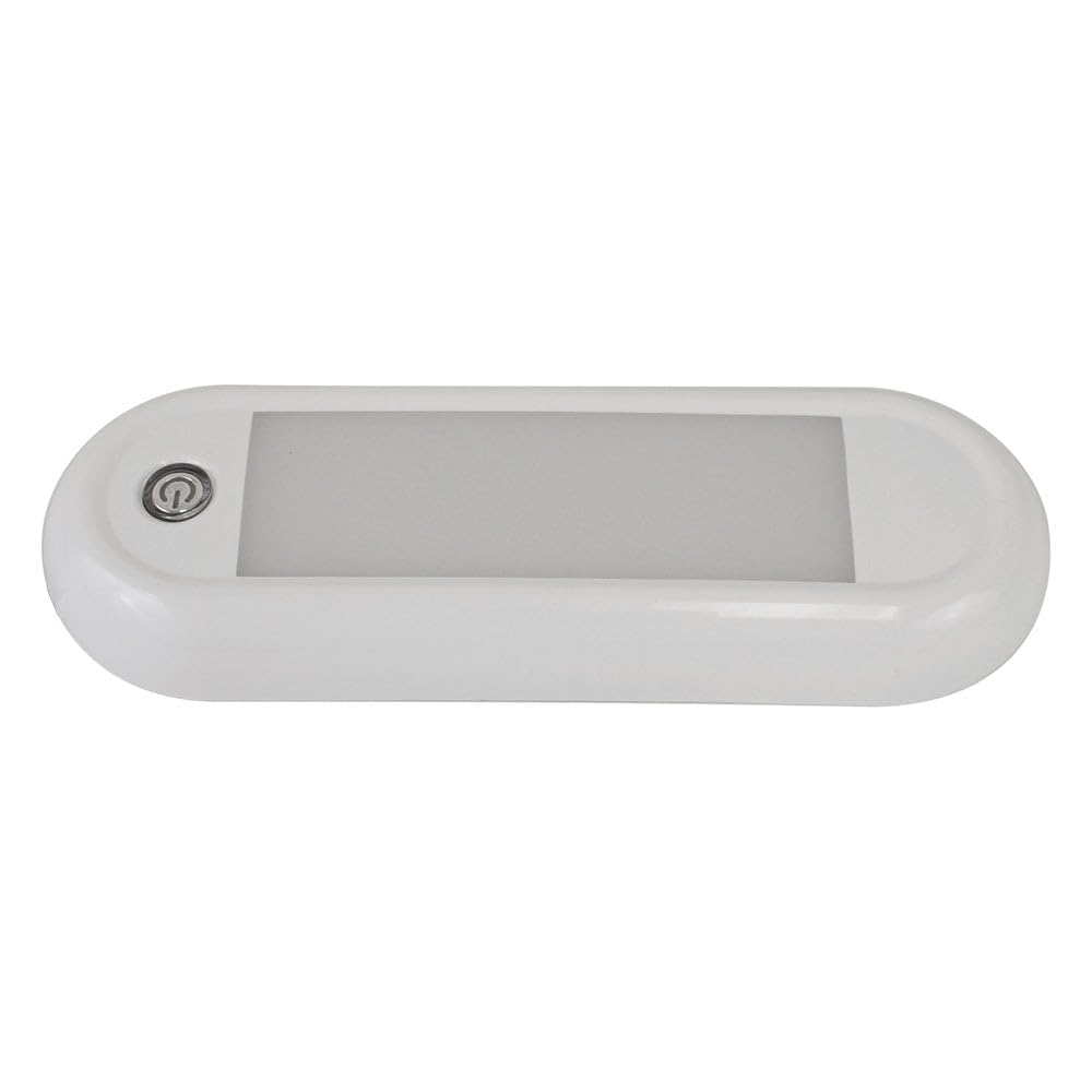 Scandvik Oval Dome Light 7''  W/ Switch/Dimming 10-30V