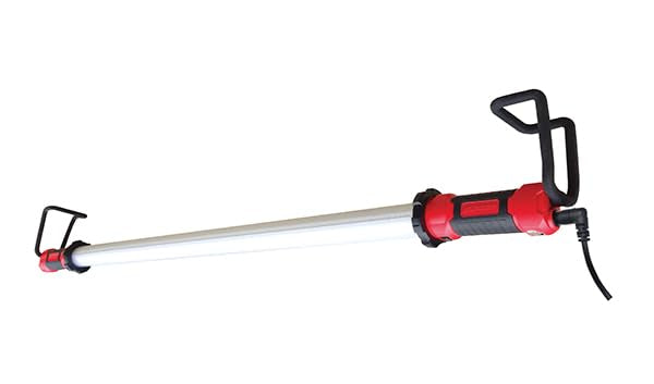 Atd Tools Atd-80357 2000 Lumen Led Corded/Cordless Underhood Light With 25' Removable Cord, 1 Pack,Red / Black / Led,Large