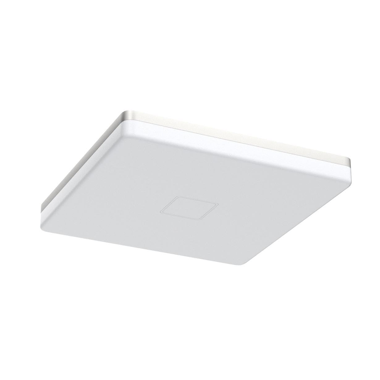 Airand Led Ceiling Light Flush Mount 24W 12.6In Square Daylight White, 2050Lm, Ip44, Plastic, Model Airand6000