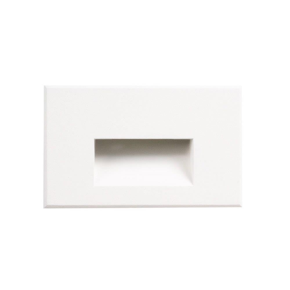 Kuzco Lighting Sonic - 12V 4W LED Outdoor Step Light-3 Inches Tall and 5 Inches Wide-White Finish