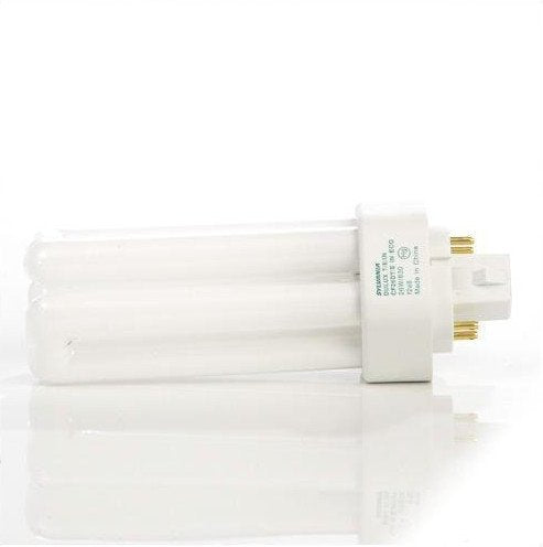 Sylvania 20880 (12-Pack) Cf26Dt/E/In/830/Eco 26-Watt Triple Tube Compact Fluorescent Light Bulb, 3000K, 1746 Lumens, 82 Cri, T4 Shape, 4-Pin Gx24Q-3 Base