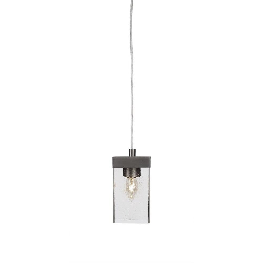 Toltec Lighting Nouvelle 1 Light Mini Pendant In Graphite (3022-Gp-530)