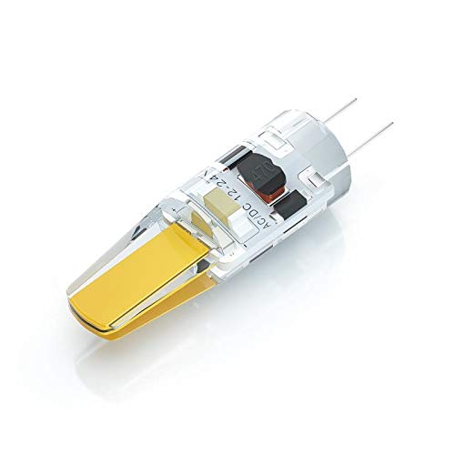 Letaclanic G4 LED Bulbs 3000K Warm White Dimmable Silicone 10-Pack