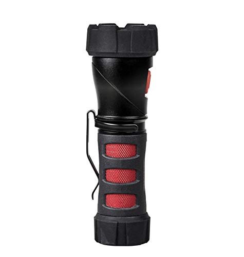 Dorcy 414349 Ultra Hd Flashlight, 4.8'' X 2.2'' X 1.6'', Black,Red
