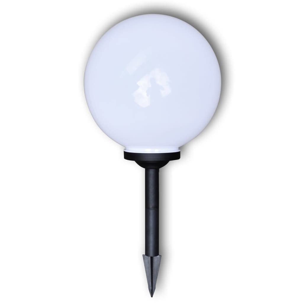 vidaXL Garden Lamp 2 pcs, LED Solar Walkway Light with Ground Spike, Landscape Path Light, Sidewalk Lighting for Garden Backyard