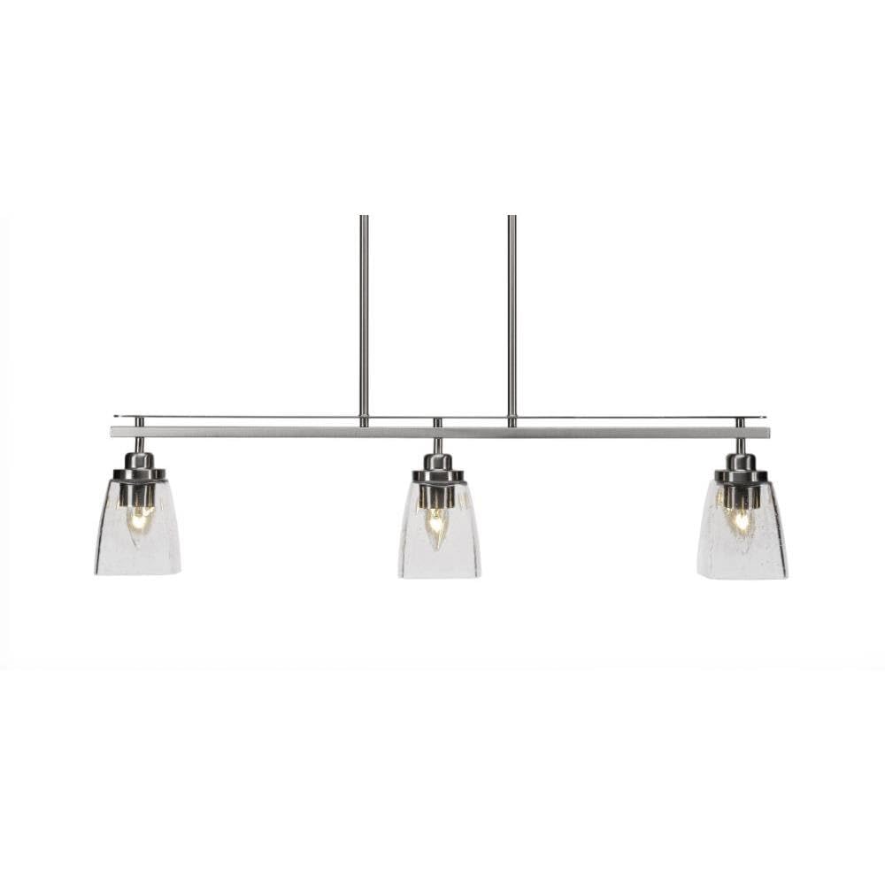 Odyssey 3 Light Island in Brushed Nickel (2636-BN-461)