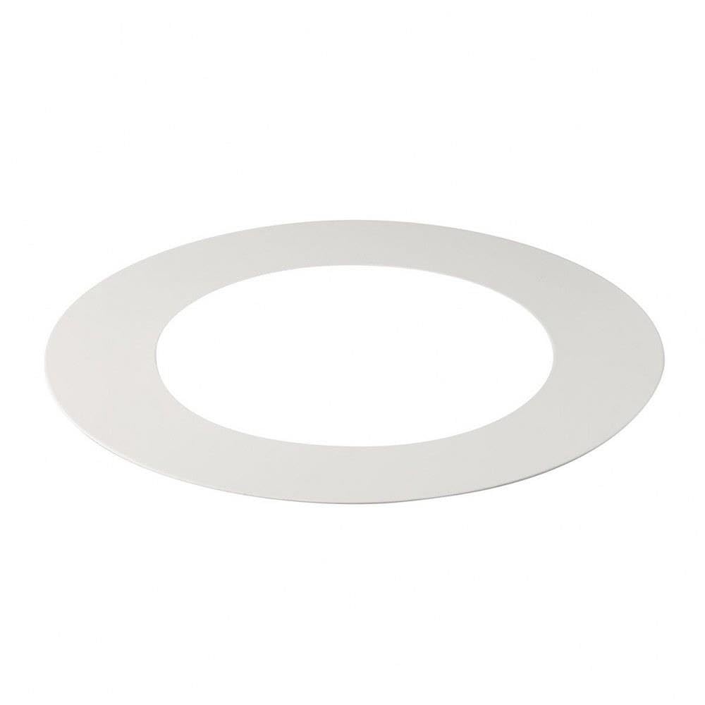 Kichler Direct-to-Ceiling Universal Goof Ring, For Use with 6&quot; round interior downlight fixtures, White, (8.25&quot; W)