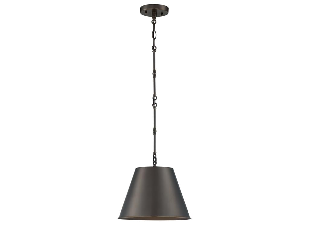 Savoy Essentials 7-232-1-323 Alden Traditional Metal Cone Pendant