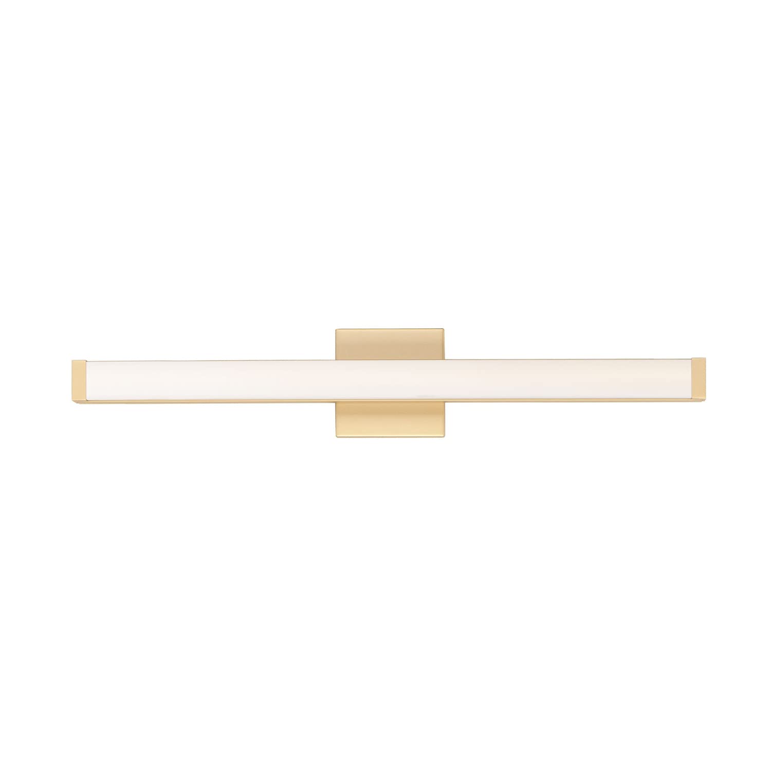 Maxim 52004Gld Spec Collection 30 Inch Dimmable Led Bathroom Vanity Light I 3000K I Gold I Modern Contemporary Light Fixture I P