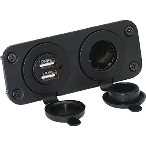 ADAPTOR DUAL PORT 12VDC
