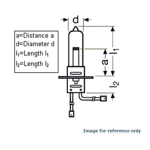 OSRAM Halogen Airfield Lamp 200W Current Controlled PK30D Model 59081 Copper