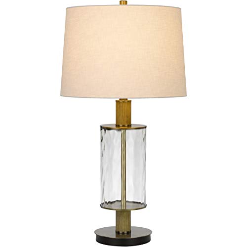 Cal Lighting Bo-2988Tb Transitional One Light Table Lamp From Morrilton Collection In Bronze/Dark Finish,