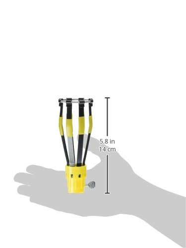 BAYCO LBC-100 Incandescent Bulb Changer, Plastic, Yellow, 1 Count
