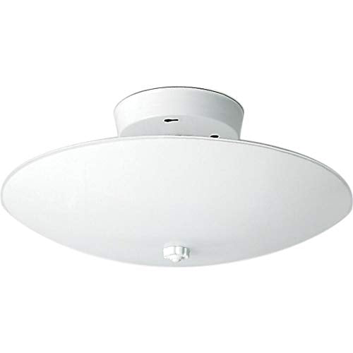 Nuvo Sf77/823 Round Close To Ceiling Fixture, White -12 Inches