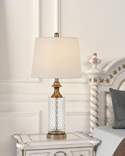 Cal Lighting Bo-2959Tb-2 Transitional Two Light Table Lamp From Breda Collection In Copper Finish, 13.00 Inches