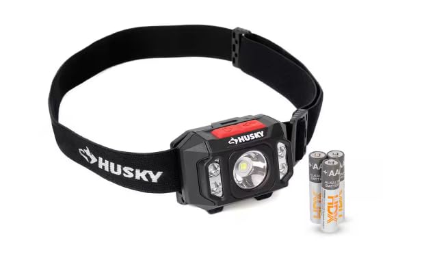 Husky 550 Lumens Compact Multi-Setting Dimmable Headlight