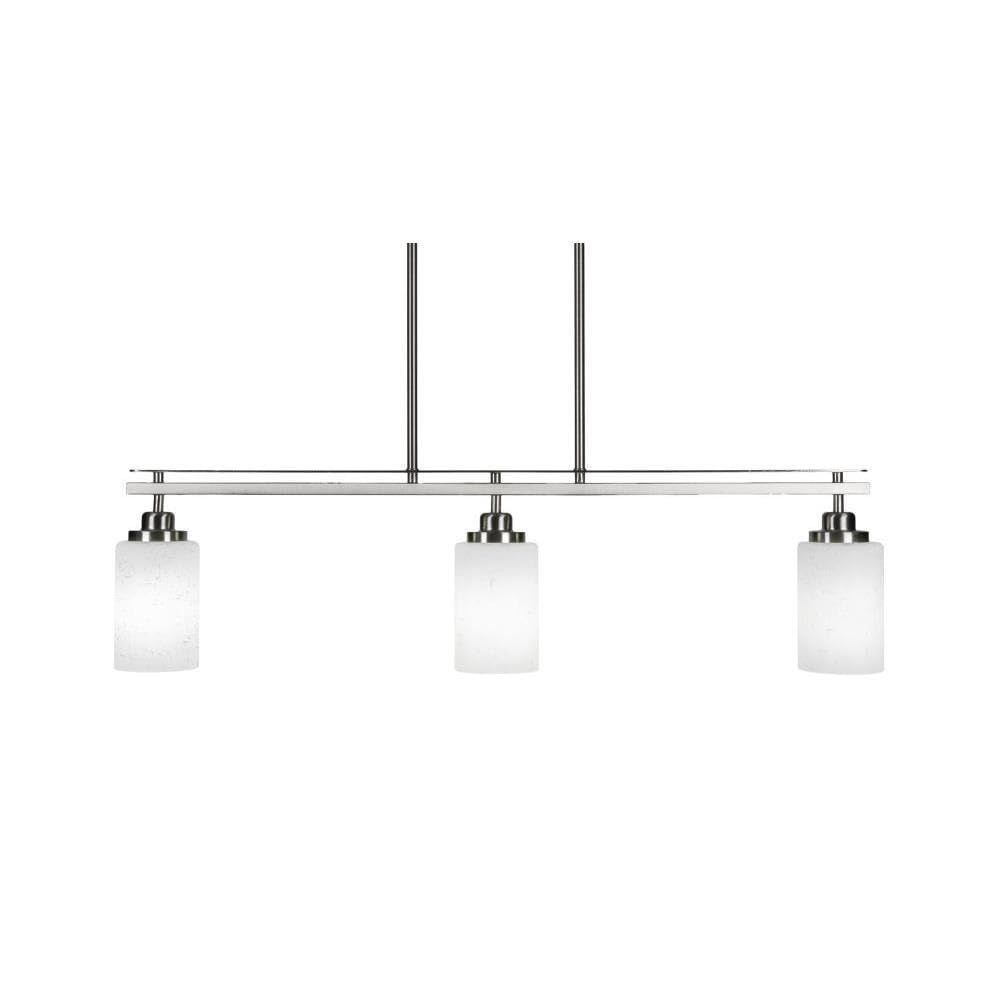 Odyssey 3 Light Island in Brushed Nickel (2636-BN-310)