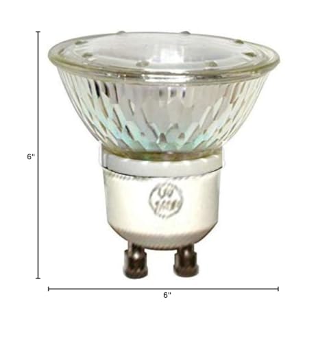 Ge 35-Watt Eq Dimmable Bright White Halogen Flood Light Bulbs (3-Pack)