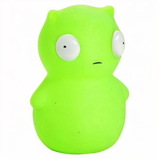 Bob's Burgers Kuchi Kopi Night Light Figure, Green, Plastic, Model 00656, Collectible Toy for 12 to 500 Months