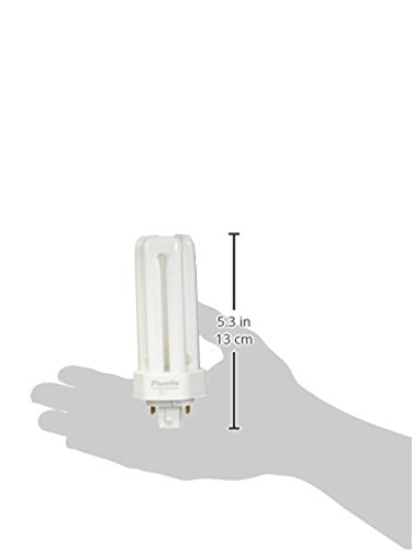 Plusrite Compact Fluorescent Light Bulb PL26W Triple Tube 4 Pin Base Model 4041 Copper