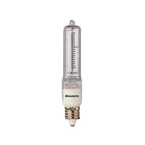 Bulbrite Q35Cl/Mc 120-Volt Halogen Jd Type Mini-Candelabra (E11) Bulb, 35-Watt
