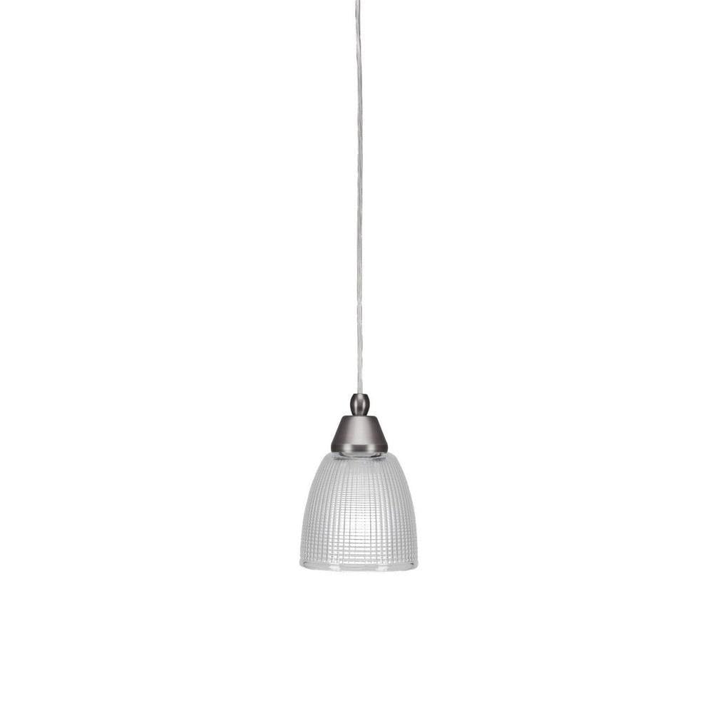 Toltec Lighting 1 Light Mini Pendant In Brushed Nickel (22-Bn-500)