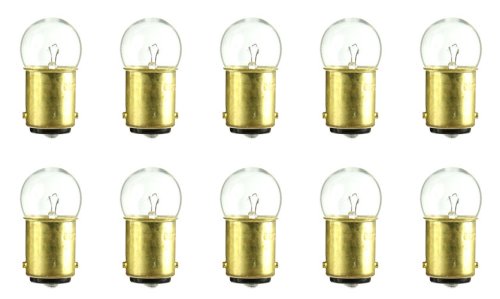 CEC Industries #82 Bulbs, BA15d Base, G-6 Shape, 6.5V, 6.63W, Box of 10