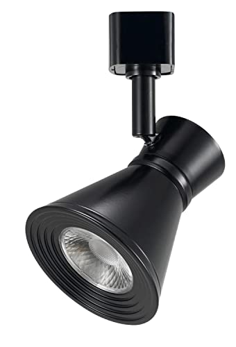 Cal Dimmable LED Track Fixture 12W 700 Lumen 3000K Black HT-811-BK 5.25inx3.25inx4in Casted Aluminum