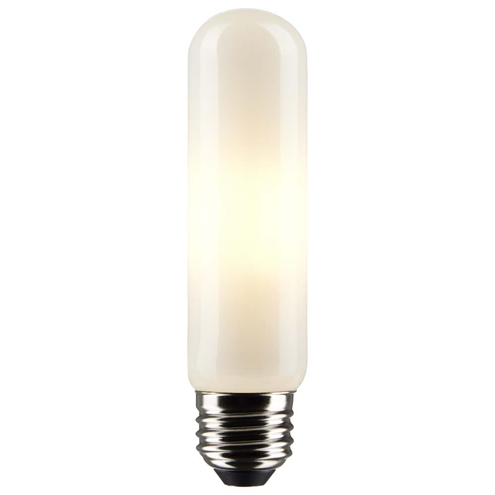 Satco 5.5-Watt Led E26 Light Bulb, 3000K, 15000 Hour Rating, Dimmable, Frost