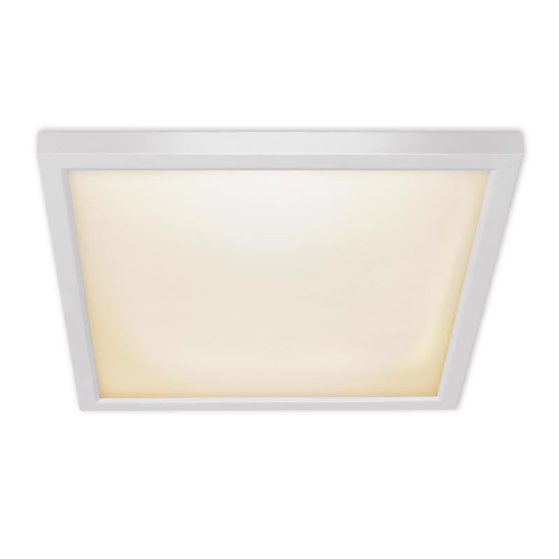 Feit 5 In. W X 5 In. L White Led Flat Panel Light Fixture