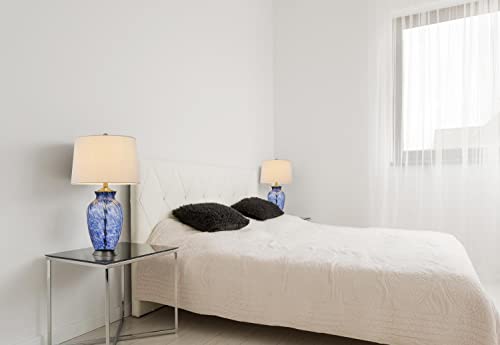 Cal Lighting Bo-2995Tb Table Lamp, Sky Blue