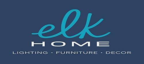 Elk Home Harmelin 1-Light Mini Pendant, Brushed Steel & Pastel Blue, 7W X 7D X