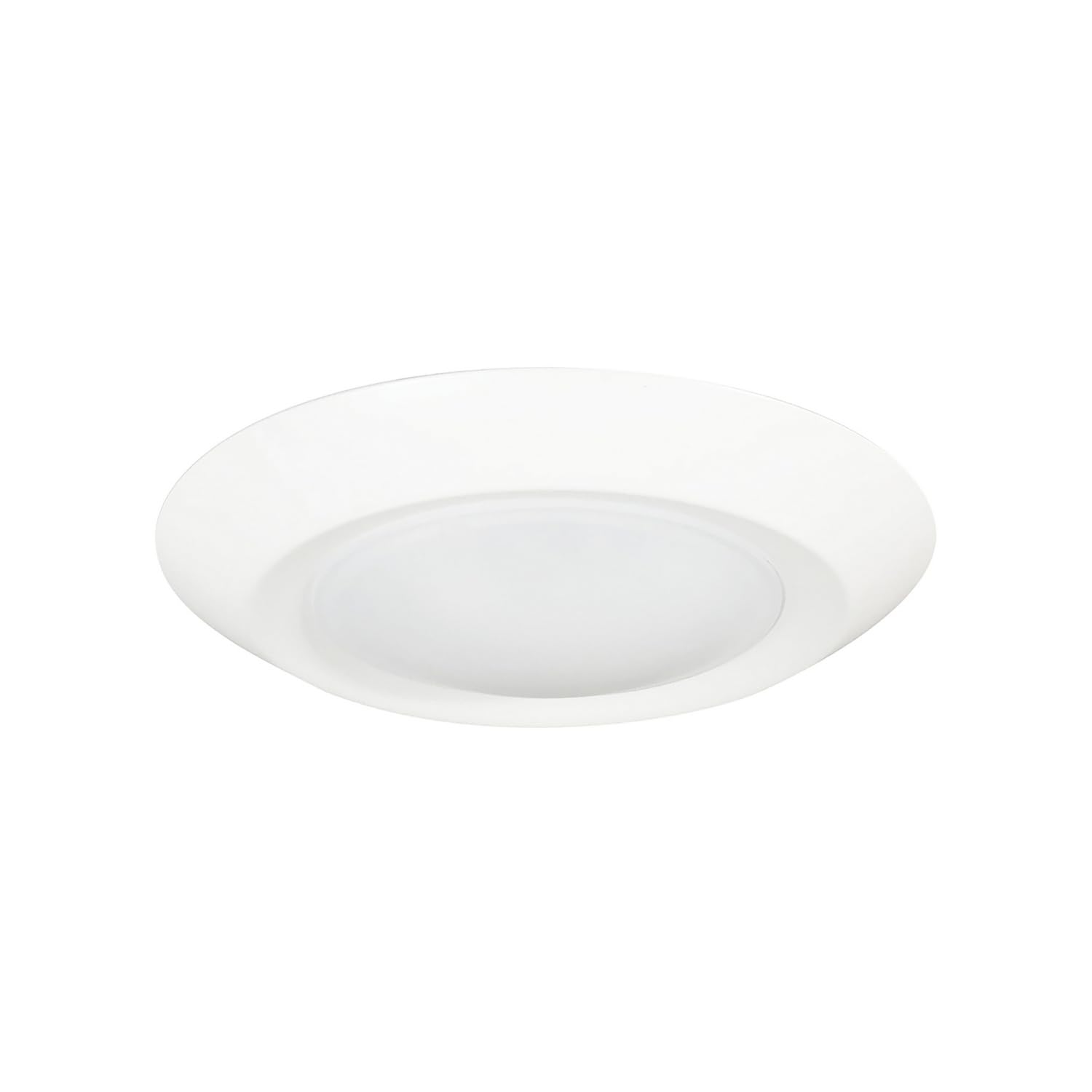 NORA LED Surface Mount Light 900 Lumens 6in Opal 3000K Aluminum NLOPAC-R6REGT24