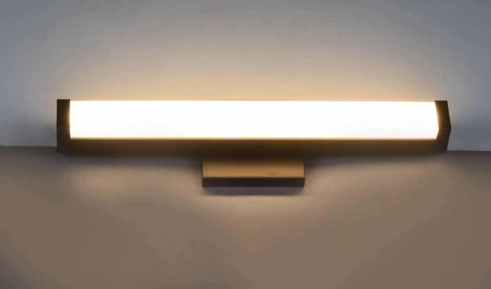 Maxim 52000Bz Spec Collection 18 Inch Dimmable Led Bathroom Vanity Light I 3500K I Bronze I Modern Contemporary Light Fixture I