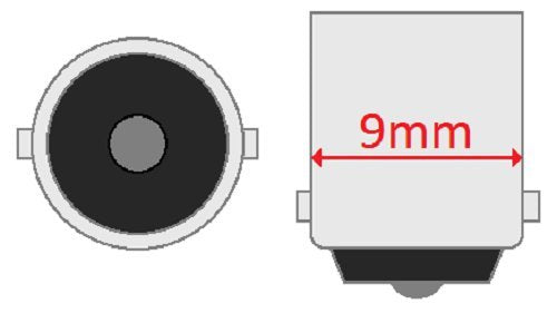 CEC Industries #1490 Bulbs, 3.2 V, 0.512 W, BA9s Base, T-3.25 shape (Box of 10)