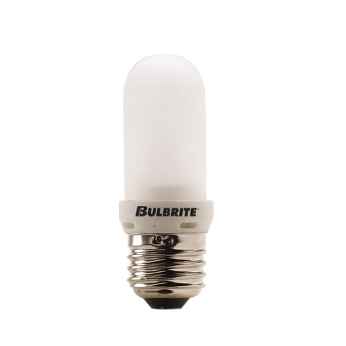 Bulbrite 614102 Q100FR/EDT 100-Watt Dimmable Halogen, JDD Type Tubular T8, Medium Base, Frost (Pack of 2)