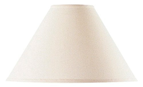 SH-8108-17-OW 17 in. Vertical Basic Coolie Linen Hardback Shade44; Off White